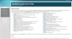 Desktop Screenshot of hershfeld.com